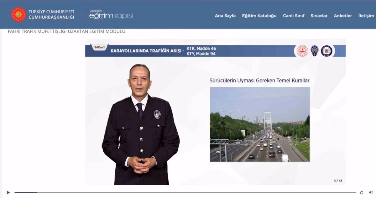 Eskişehir’de fahri trafik müfettişlerine eğitim