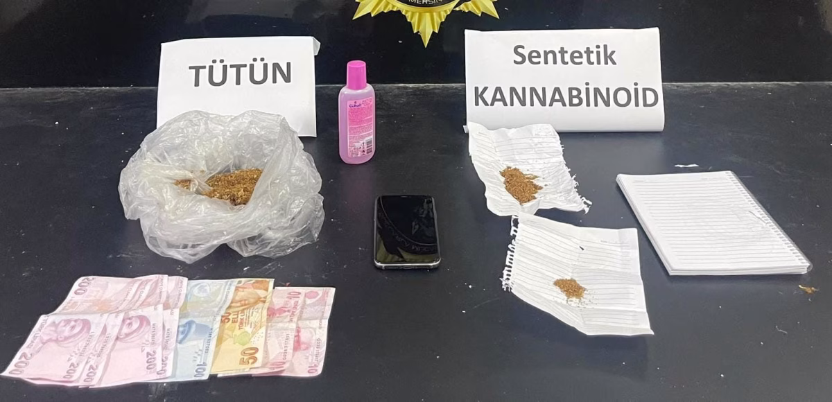 Mersin’de uyuşturucu operasyonu: 3 tutuklama