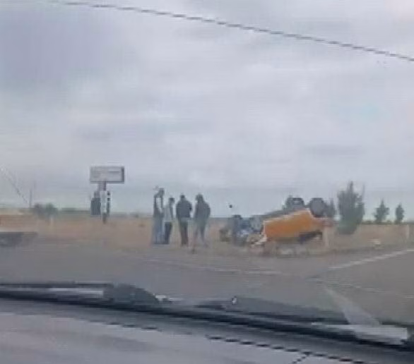 Diyarbakır’da kamyon ile taksi çarpıştı: 1 yaralı