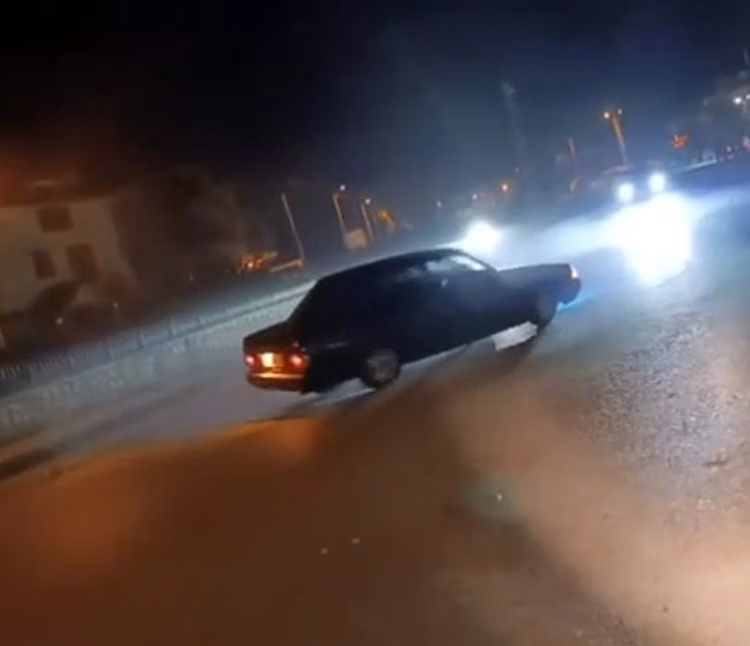 Sakarya’da drift atan sürücüye 140 bin lira ceza