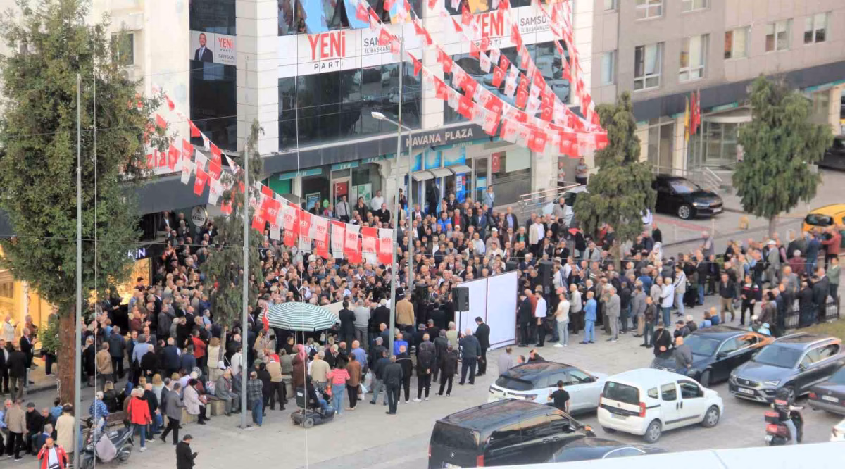 Samsun’da Yeni Parti İl Başkanlığı binası açıldı