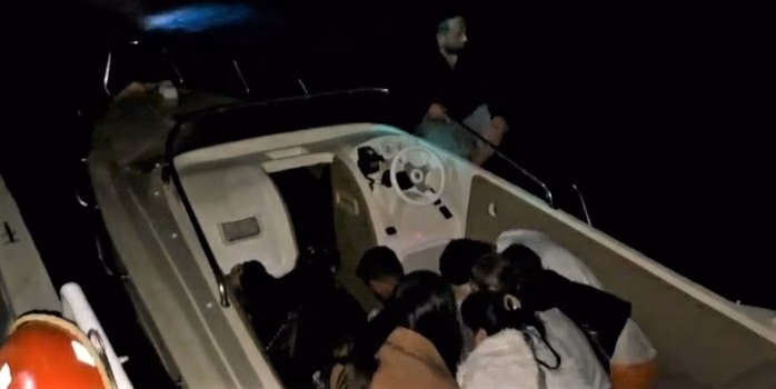 Bodrum’da 15 düzensiz göçmen yakalandı; 2 gözaltı