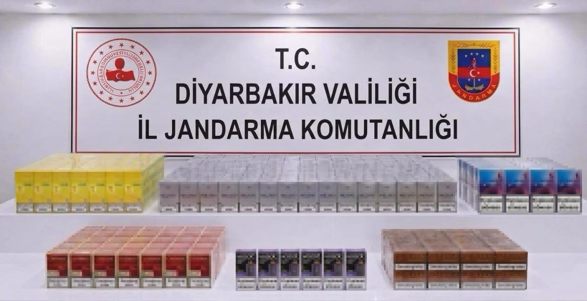 Diyarbakır’da çok sayıda gümrük kaçağı malzeme ele geçirildi
