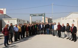 HBB BAŞKANI LÜTFÜ SAVAŞ KARDEŞLİK ÇARŞISI ESNAFIYLA BULUŞTU