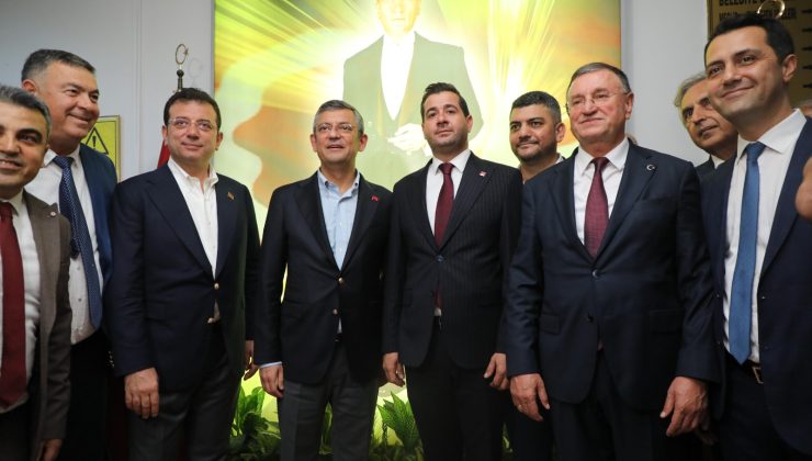 SAVAŞ, CHP’NİN YENİ LİDERİNİ VE İBB BAŞKANINI AĞIRLADI