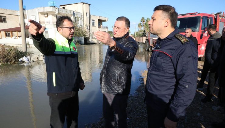 HBB BAŞKANI LÜTFÜ SAVAŞ, SAMANDAĞ’DA SEL FELAKETİ SONRASI İNCELEMELERDE BULUNDU