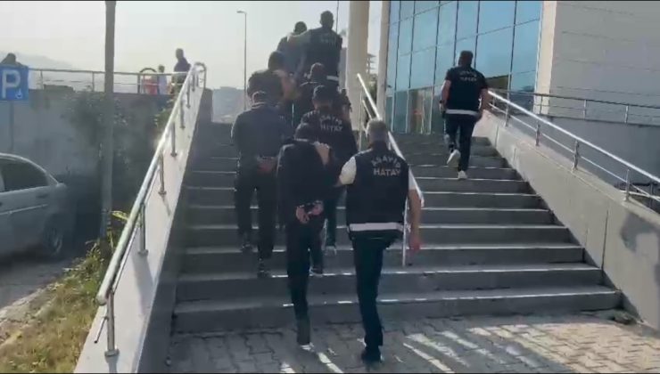 İskenderun’da aranan suçluların yakalanmasına yönelik yapılan çalışmalar