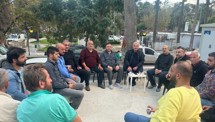 BAŞKAN YILMAZ ANTAKYALI ESNAFI DİNLEDİ