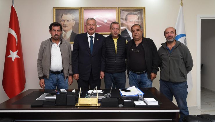 BAŞKAN YILMAZ MUHTARLARI KONUK ETTİ