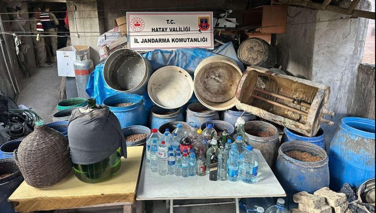 Defne’de şüpheli şahsın ikametine yapılan arama