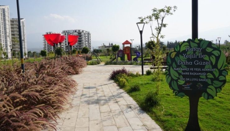 HBB’DEN ARSUZ’A YENİ BİR PARK DAHA