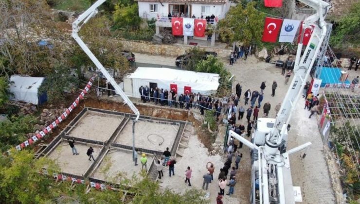 HATAY’DA İLK YERİNDE DÖNÜŞÜM TEMELİ ATILDI