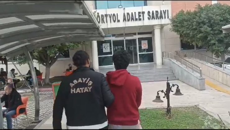 Dörtyol’da hırsızlık suçundan aranan şahıslar yakalanıp cezaevine gönderildi