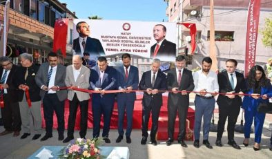 SOSYAL BİLİMLER MESLEK YÜKSEKOKULU’NUN    TEMELİ ATILDI