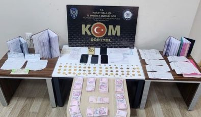 DÖRTYOL’DA TEFECI OPERASYONU