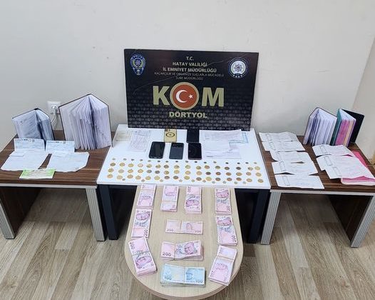 DÖRTYOL’DA TEFECI OPERASYONU