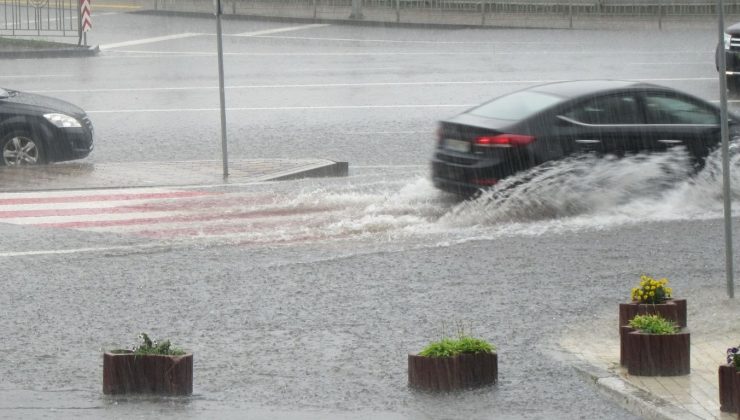 Sağanak ve rüzgara dikkat