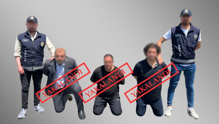 Kırmızı bültenli 13 suçlu yakalandı