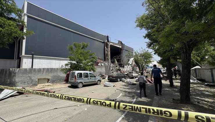 OSB’de fabrika patlaması